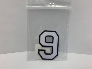 patch - # 9 - white