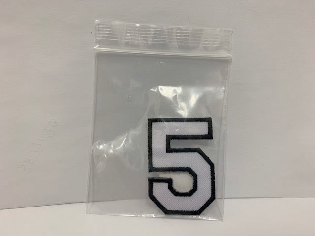 patch - # 5 - white