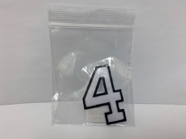 patch - # 4 - white
