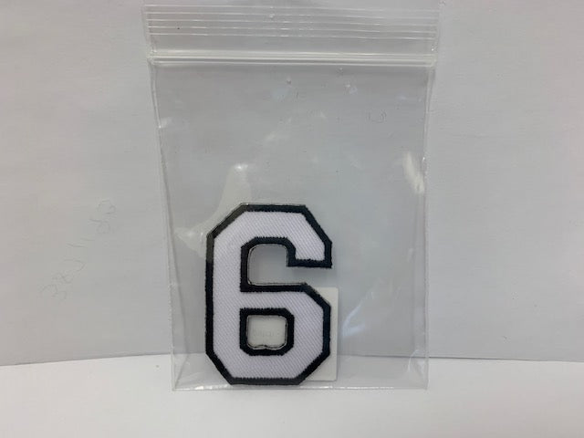 patch - # 6 - white
