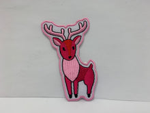 Load image into Gallery viewer, patch - reindeer - large -  green
