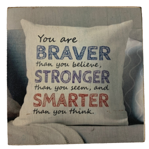 coaster - you are braver (colourful)