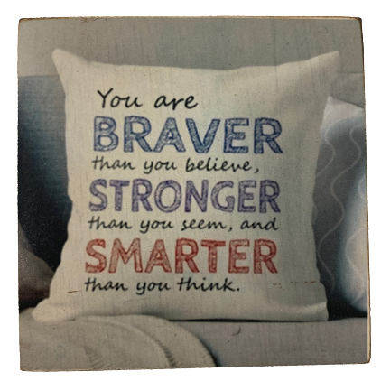 coaster - you are braver (colourful)