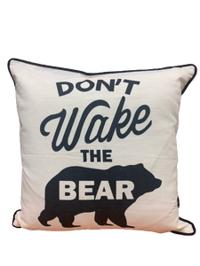 cushion - don't wake the bear - complete