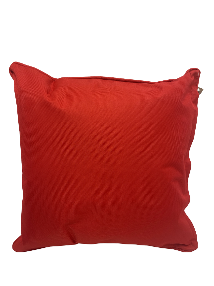 cushion - RED - ALL WEATHER - 40x40 - complete