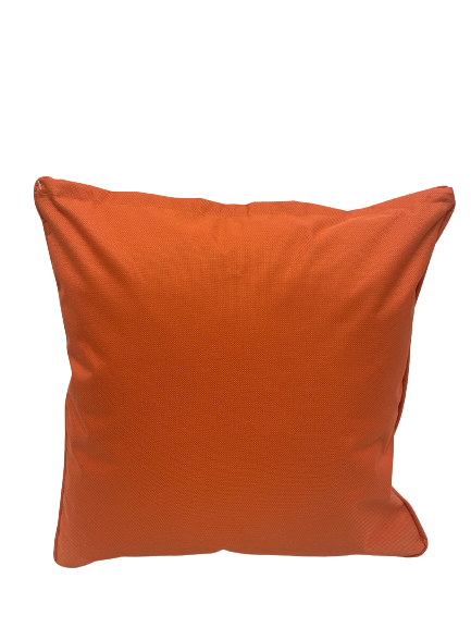 cushion - ORANGE - ALL WEATHER - 40x40 - complete