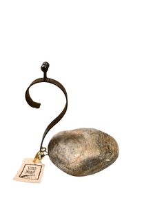 snail head - w/ rock - SUPER MINI - 9cm