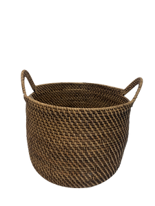 basket - rattan woven - 25x30cm