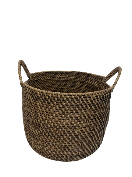 basket - rattan woven - 25x30cm