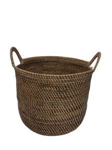 basket - rattan woven - 30x37cm