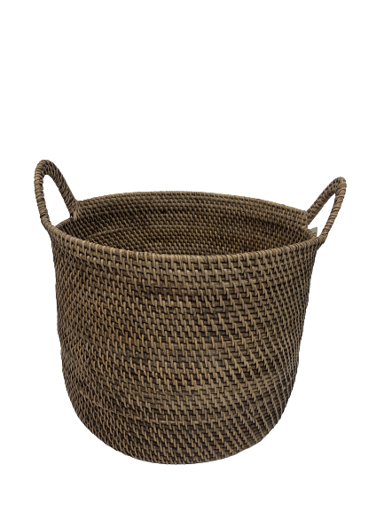basket - rattan woven - 30x37cm