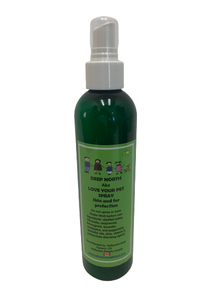 natural essential oil spray - 8oz - haliburton soap factory