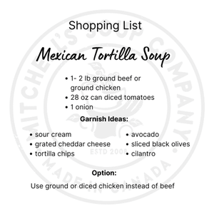 mitchell's - mexican tortilla soup