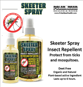 all clean natural - 8oz - 236ml - deet free skeeter spray