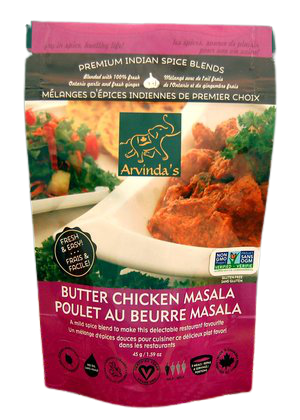 arvinda's - butter chicken masala - 45g - pouch
