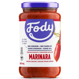 fody - premium marinara sauce - 547ml