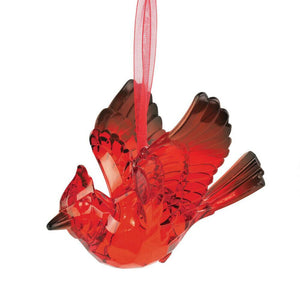 cardinal - red - hanging - acrylic