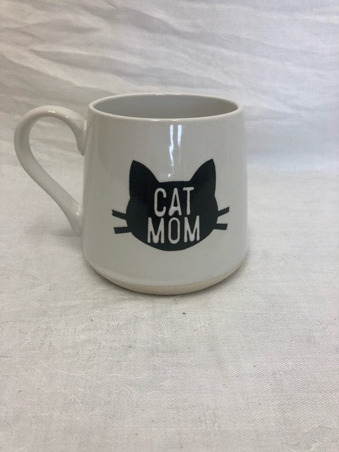 mug - cat mom - fat bottom mug - 3.75