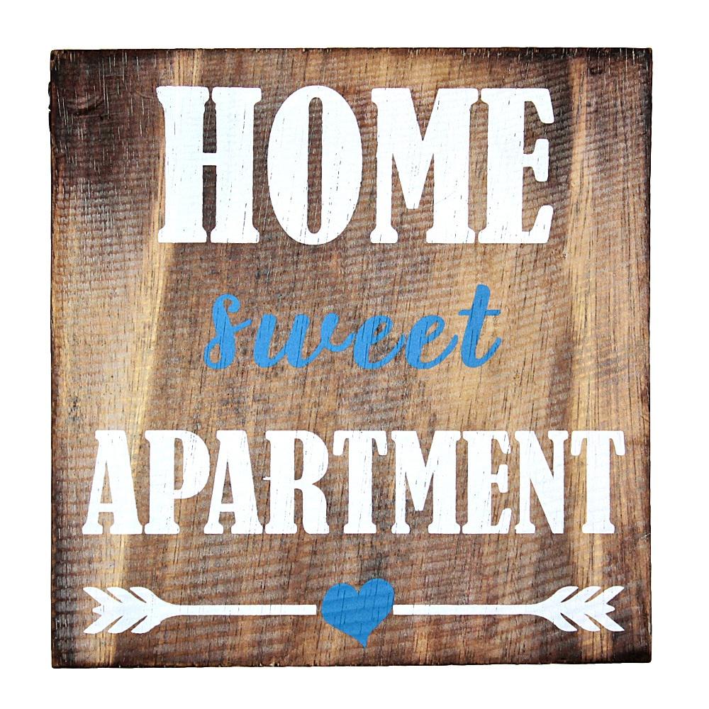 sign - home sweet apartment - 20x20