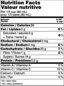 righteous - sorbetto - mango pineapple - dairy free - 562ml