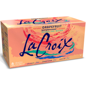 lacroix - CASE OF 8 - grapefruit - sparkling water - 355mlx8