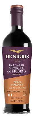 balsamic vinegar of modena - italy - de nigris - 250ml/8.5oz