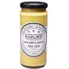 kozlik's - mustard - xxx hot - 250ml - 5*heat