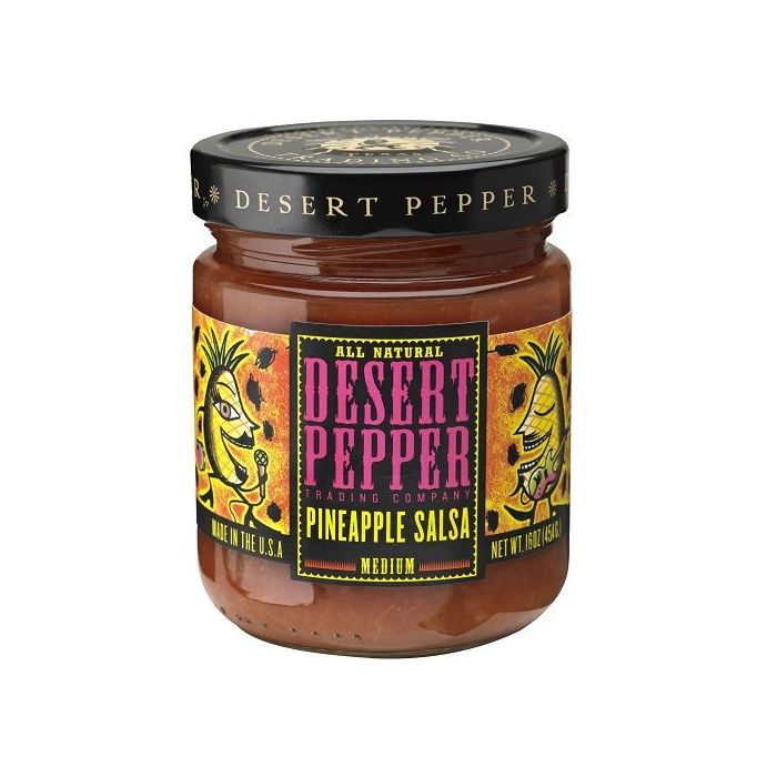 desert pepper - salsa - pineapple - 473ml