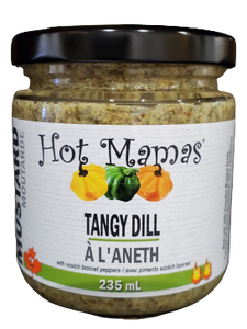 hot mamas - mustard - tangy dill - 250ml