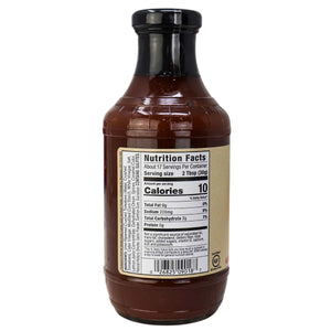G.Hughes - BBQ sauce  - sweet/spicy - NO Sugar ADDED - 490mL
