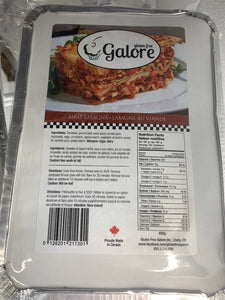 gluten free galore - meat lasagne - 8"x6"