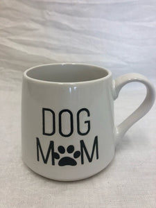 mug - dog mom - fat bottom mug - 3.75"x4"