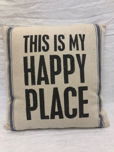 My happy shop place cushion