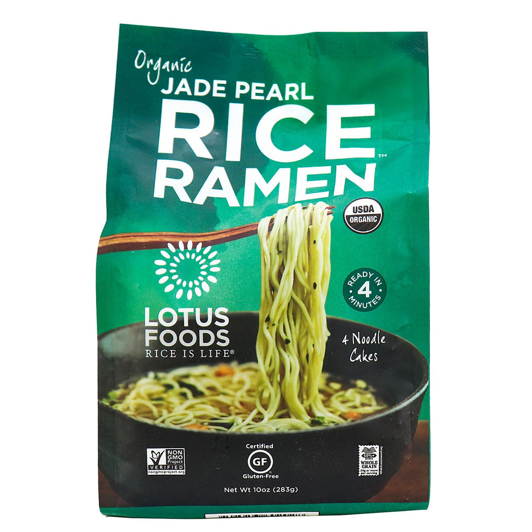 rice ramen - big bag - 4 pack - jade pearl - lotus - 283g