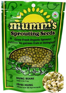 mumm's - mung beans 125g - sprouting seeds