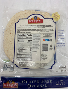 wraps - original - gluten free - toufayan