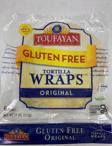 wraps - original - gluten free - toufayan