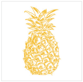 euroscrubby dishcloth - pineapple