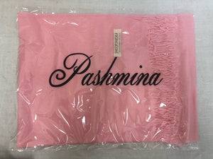scarf - pashmina - soft pink