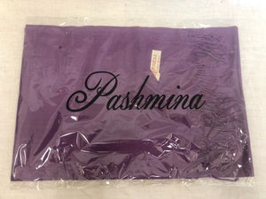 Scarf - Pashmina - dark purple