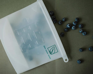 zero waste - silicone food bag - 1000 millilitres