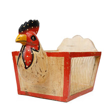 Load image into Gallery viewer, box - rooster - with mesh - red
