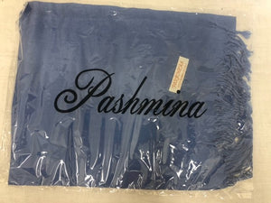scarf - pashmina - sky blue