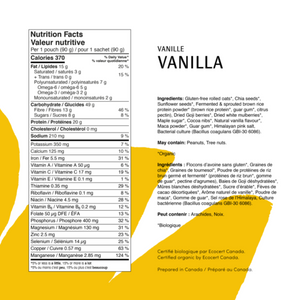 holos - vanilla - super breakfast blend - 90g