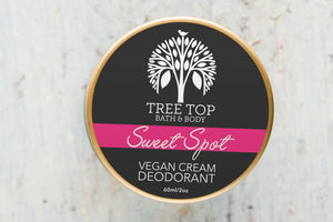 tree top - deodorant - sweet spot vegan cream  - 60ml